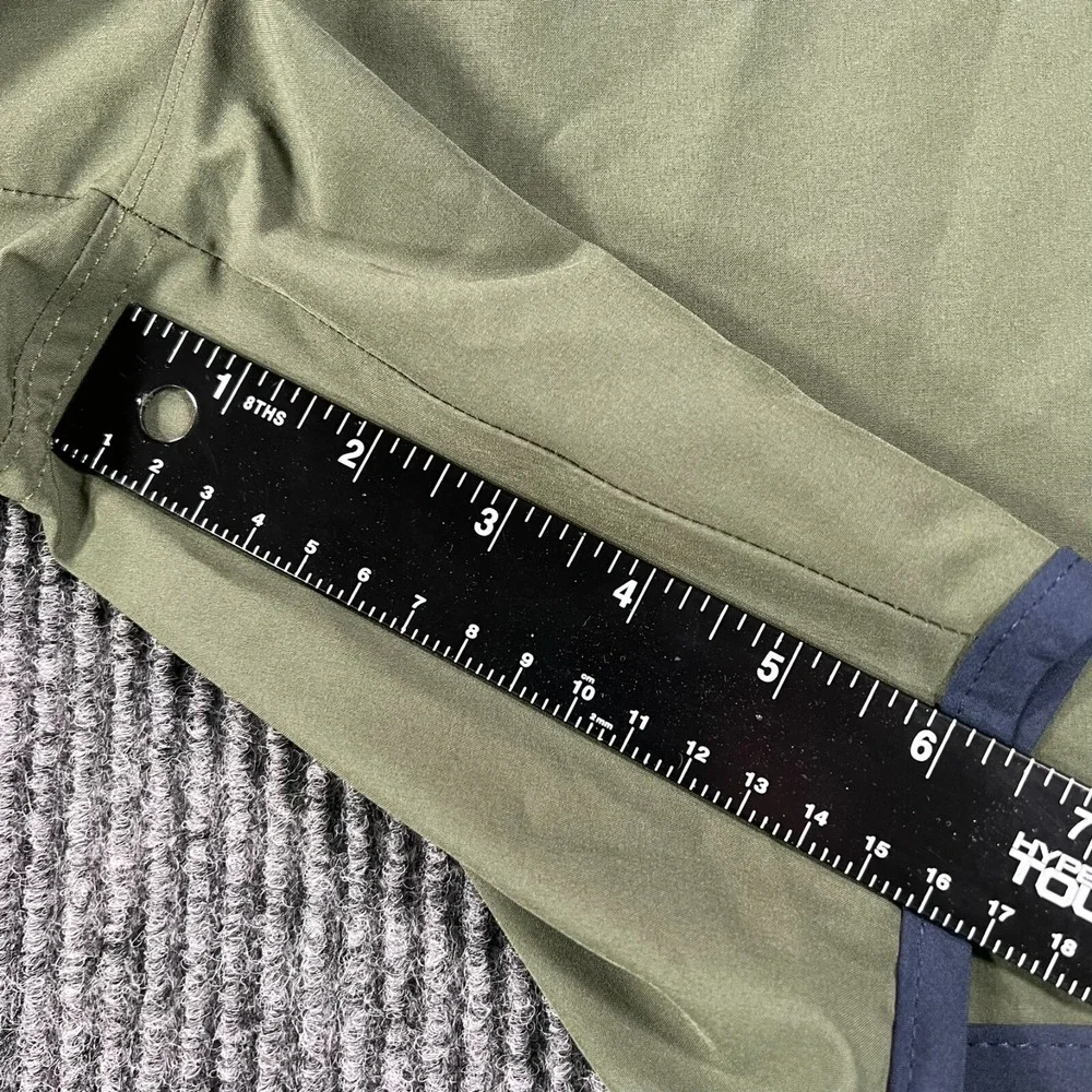 Sonoma‎ Mens Swim Trunks Scallop Shorts 2XL XXL Green Lined New NWT 7